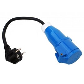 Crusader Verloopsnoer frans 40cm