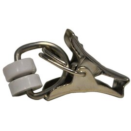 Gordijnrunner metaal m kunstofrol