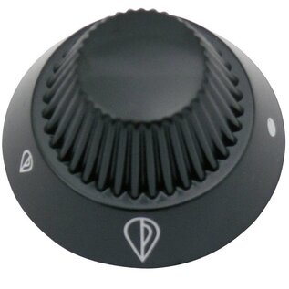 SMEV Draaiknop zwart