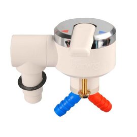 Barwig Mengkraan perfect v doucheset riva wit chroom