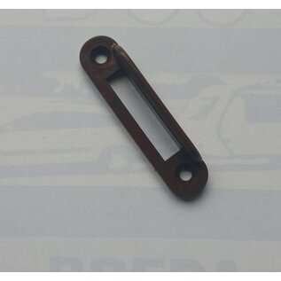 Sluitplaatje voor toiletslot