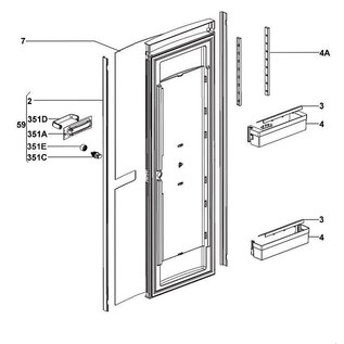 Dometic Deurvak RML 93XX