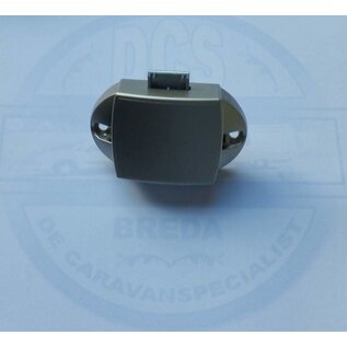 Fawo Pushlock zonder spanjolet zilverkleurig