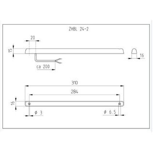 Jokon Derde remlicht helder