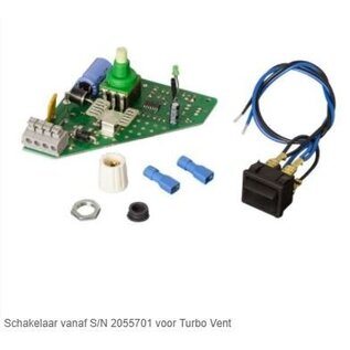 Fiamma Schakelaar vanaf S/N 2055701 voor Turbo Vent