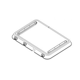 Dometic Heki 3/4 Glas excl. Aanbouwdelen