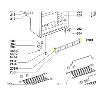 Dometic Montage set voor rooster  2412738102