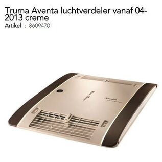 Truma Aventa luchtverdeler vanaf 04-2013 creme