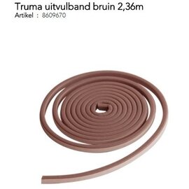 Truma Uitvulband bruin 2,36m