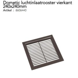 Dometic Luchtinlaatrooster vierkant 240x240mm