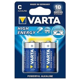 Varta Batterijen engelse staaf C - high energy Alkaline 2 Stuks