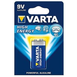 Varta Batterij Blok E - High Energy Alkaline 9 Volt