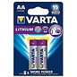 Varta Batterijen AA Penlite - Lithium Professioneel - 2 Stuks