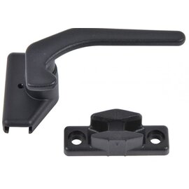 Polyfix raamaantrekker kunststof hendel zwart