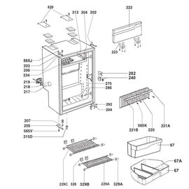Dometic Vriesvakdeur