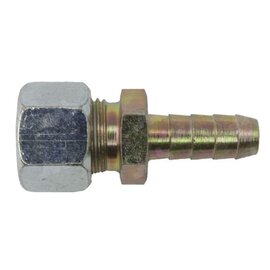 Knelkoppeling + slangpilaar 8 mm