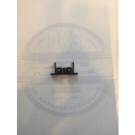 Eindstuk breed zwart