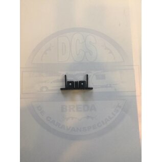 Eindstuk breed zwart