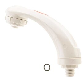 Whale Elegance douchekop uitloopcombo wit