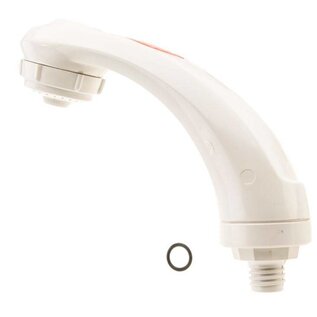 Whale Elegance douchekop uitloopcombo wit