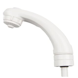 Whale Whale Elegance douchekraan uitloop kort wit