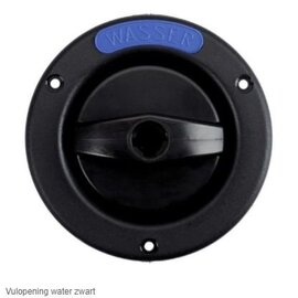 Watervuldop ø 40mm zwart Knaus (z. cyl STS)