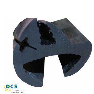 Raamrubber  vast raam