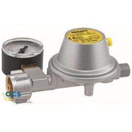 GOK Drukregelaar met mano 30mb aansluiting 1/4 links