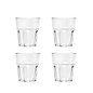 Via Mondo Waterglazen set van 4 stuks.