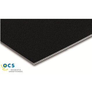 PurVario Zwarte mat 500x500mm