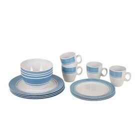 Bo-camp 16-delige serviesset, geschikt voor 4 personen