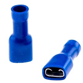Kabelschoen set 10 X 	Blauw (1.5-2.5 mm²)