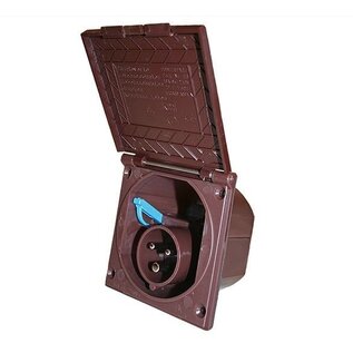 Crusader CEE wandinvoerdoos bruin