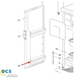 Thetford Deurvak N 3141  3142