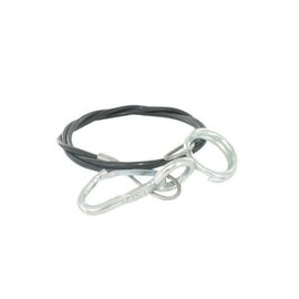 Breekkabel 2000 mm met musketonhaak