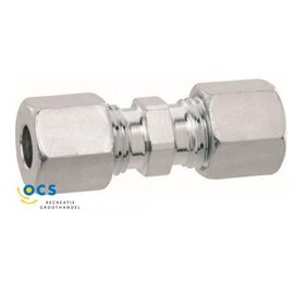 Koppeling 10 x 8 mm staal