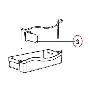 Dometic Dometic flessenhouder blauw