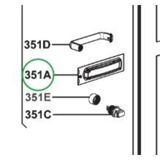 Dometic Afdekking Handgreepinleg