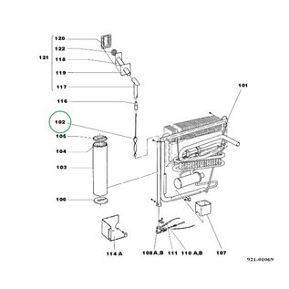 Dometic Dometic vlamverdeler