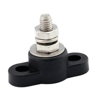 Enkel verdeelpunt 34.5 mm / 8 mm zwart