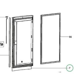 Dometic Decoratieplaat zwart glanzend