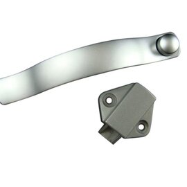 Fjord outdoor Meubelgreep Zamack Chroom langwerpig