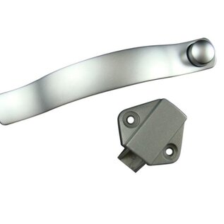 Fjord outdoor Meubelgreep Zamack Chroom langwerpig