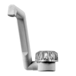 Reich Reich Kraan de luxe  wit heldere knop