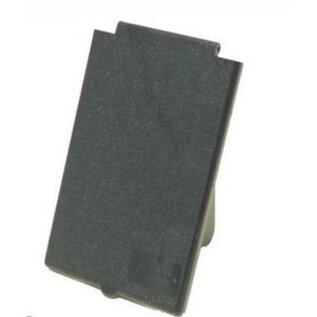 Deksel zwart langw. inbouwstekkerdoos