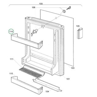Dometic Dometic deurvak Combicool RF-60