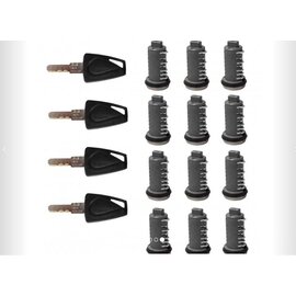 Safe-Tec STS cilinder + sleutelset.