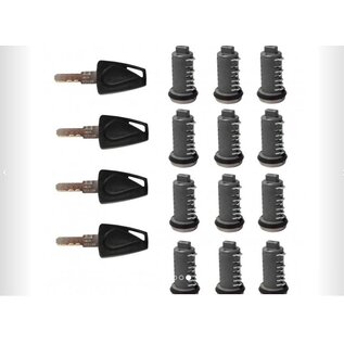 Safe-Tec STS cilinder + sleutelset.