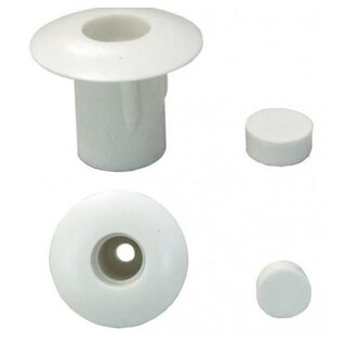 Knaus Tabbert Bumperdopjes RAL 9016 20 mm verkeerswit