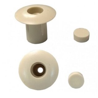 Knaus Tabbert  Bumperdopje RAL 1015 licht Ivoor 20mm